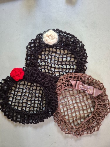 Hand crochet snoods - 3,