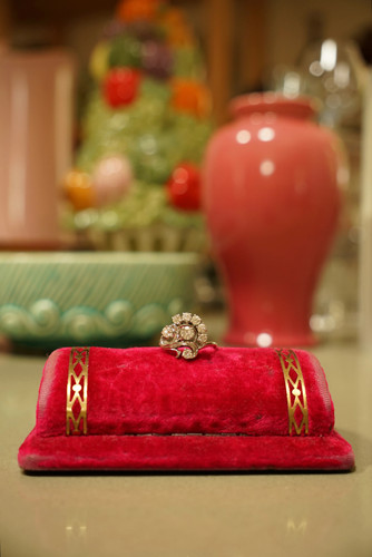 Mid century 18k diamond - mid-century,