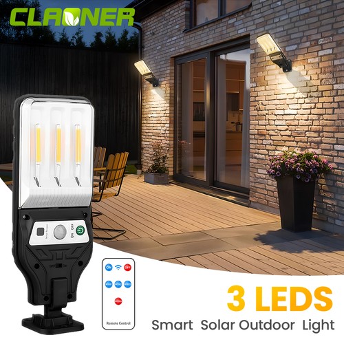 Solar street wall light - wall, pir