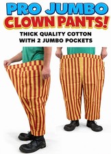 PRO JUMBO CLOWN PANTS Red