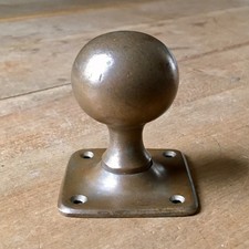 Single Brass Antique Door Knob