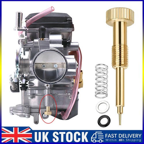 Carb rebuild mixture screw - carb,