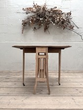 Edwardian Oak Sutherland Table