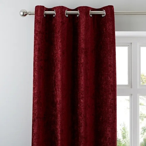 Dunelm chenille wine lined - dunelm,