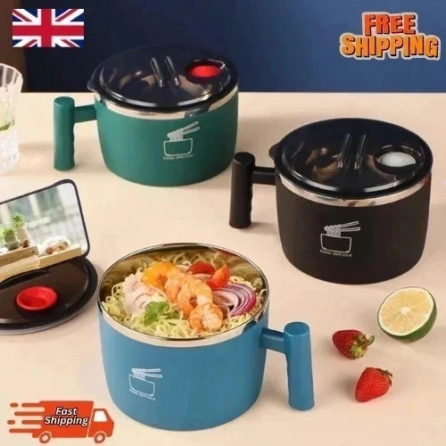 Stainless steel bowl with lid - with,