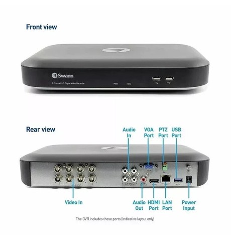 Swann dvr8 4780 channel - 4780, 8