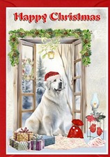 Pyrenean mountain dog - mountain, (4"x