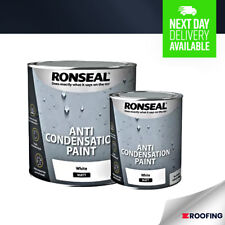 Ronseal Anti Condensation Mould Growth Paint, White - Available In 750ml or 2.5L