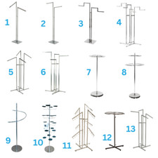 Heavy Duty Fashion Rails 4 / 2