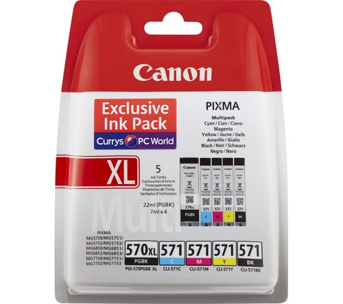 Canon pgi 570xl 571 ink - canon,