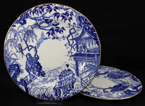 Royal crown derby blue mikado - crown,
