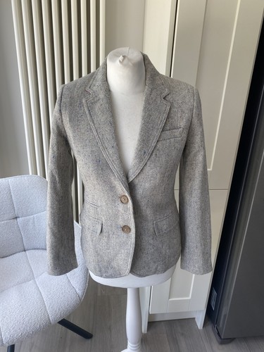Joules portman grey tweed size - grey,