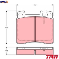BRAKE PAD SET DISC BRAKE