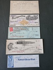 Collection very old bank - collection,