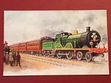 EARLY ART POSTCARD - STEAM