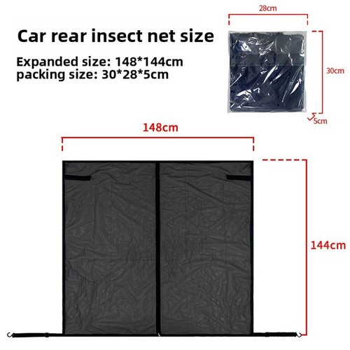 Car for tailgate mesh screen - mesh,