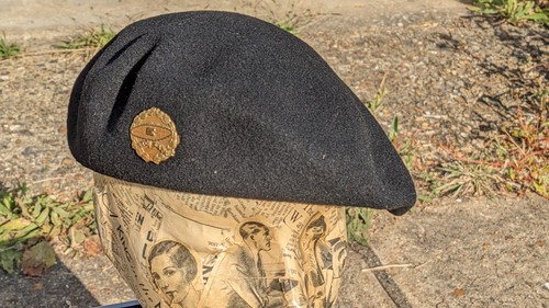 Wwii british wool - tanker, beret
