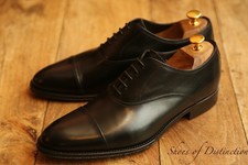 Russell & Bromley Black Leather Oxford Shoes Men's UK 7 US 8 EU 41