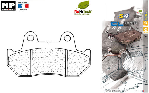 Front brake pads - pads, carbon