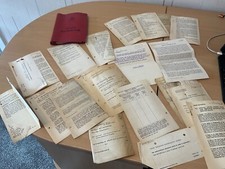 C 1960 POST  OFFICE STAFF  POSTMEN GPO COMPANY HANDBOOK + AMENDMENT LEAFLETS