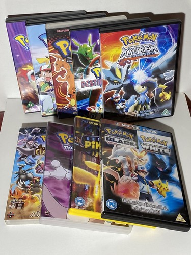 Pokemon dvd bundle 10 - x,
