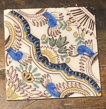 Dutch Delft Tile “English
