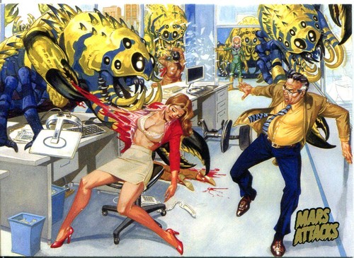 Mars attacks invasion gold - invasion,