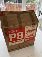 Vintage Eumig P8 photomatic projector with original box and instructions