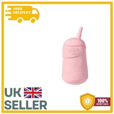 Sealed Pink Milk Bottle with