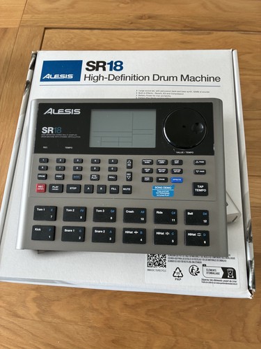 Alesis sr18 drum machine - drum, machine,