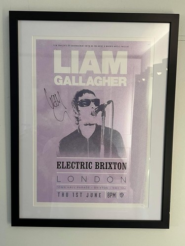 Liam gallagher signed tour - gallagher,