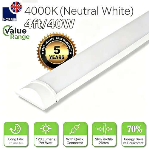4ft slim led - led, light