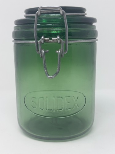Vintage french storage jar - french,