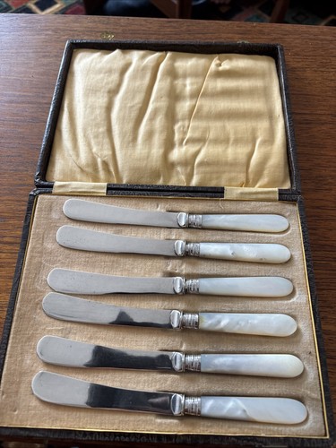 Set silver plated butter - silver,