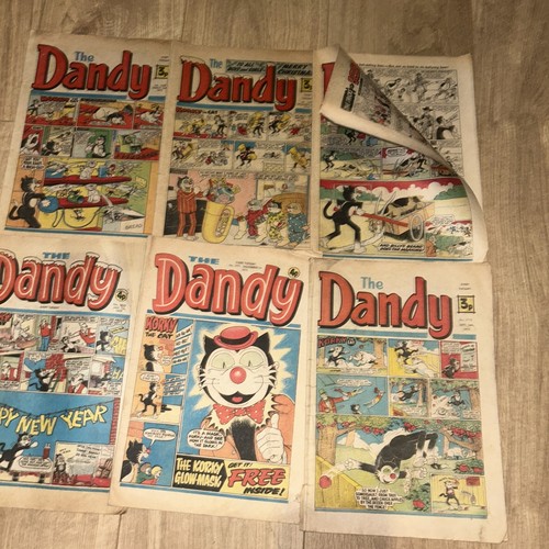 Vintage dandy comic books - comic,