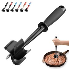 1x Non Stick Mince Meat Masher