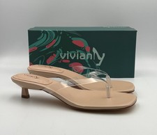 NWB Vivianly Flip Flops Kitten