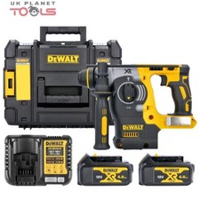 DeWalt DCH273 18V XR Cordless Brushless SDS Plus Rotary Hammer Drill With 2 x...