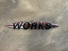 Mini Cooper JCW Rear Badge