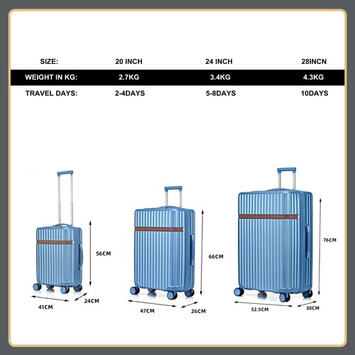 Suitcase hard shell travel - suitcase,