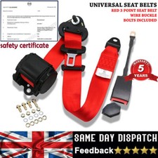 Red universal point seat - red,