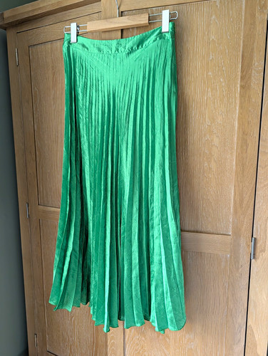 Zara green satin - green,