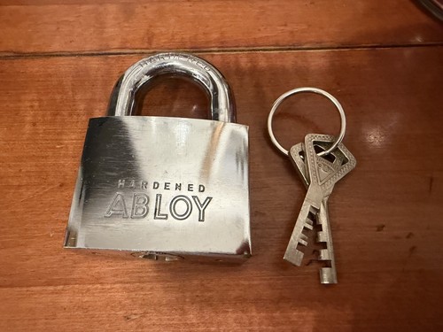 Abloy padlock with - padlock, 2