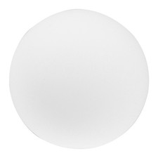  White Frosted Glass Globe