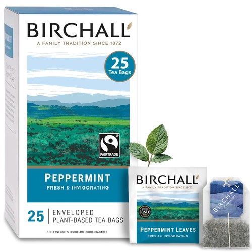 Birchall peppermint tea bags - birchall,