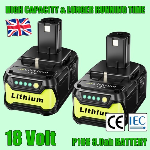 P108 18v 0ah high - p108, capacity