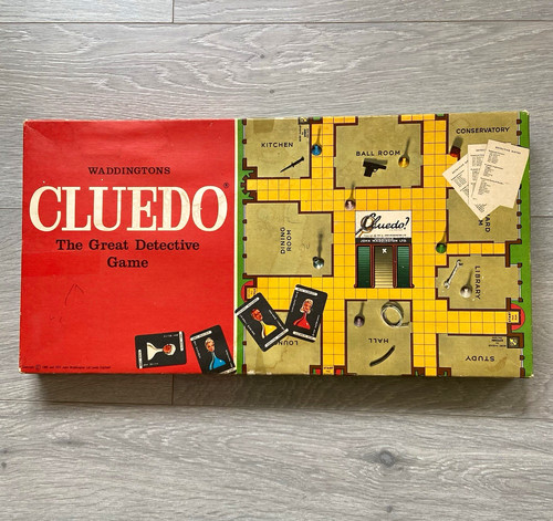Vintage waddingtons cluedo - waddingtons,