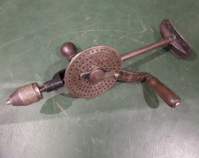 La Contal Antique 4-Speed Hand Drill Chest Shoulder Brace 7080 SGDG France Four