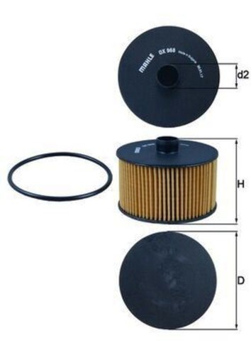 Oil filter mahle fits - mahle,