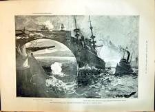 Old 1898 Spanish American War New York Ship Triton Sampson Gussie Cab Victorian